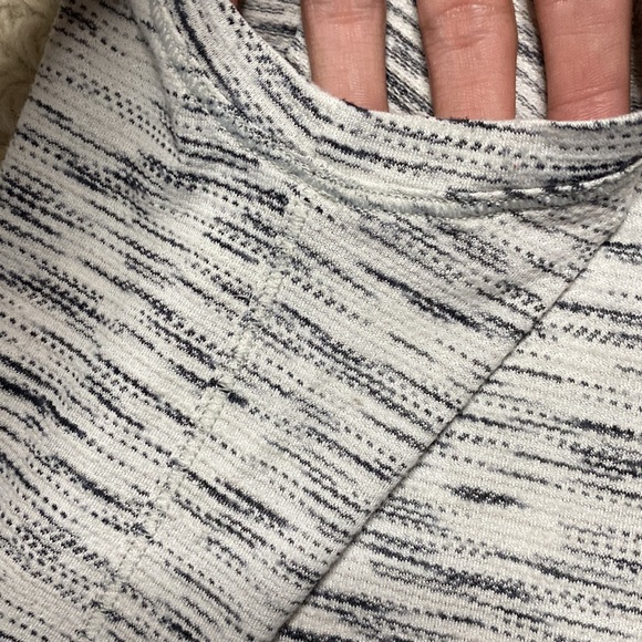 LULULEMON white / black Tiger Space Dye Squad Goals tank top 6 - Picture 5 of 9